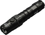 NiteCore Rechargeable Flashlight LED Waterproof IP68 with Maximum Brightness 1800lm MH12SE