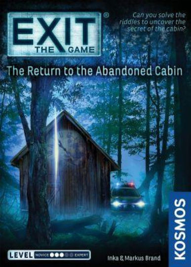 Настолна игра Exit: The Game – The Return to the Abandoned Cabin за 1-4 играчи 12+ години Kosmos