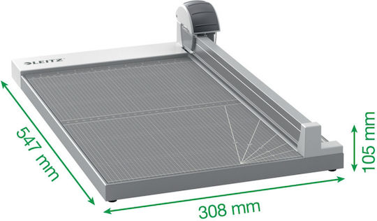 Leitz Büroschneidemaschine Trimmer Tischplatte 45.7cm für Blätter bis zu einer Größe von A3
