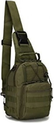 Mijo One Strap Военна Чантичка За рамо Olive 10лт