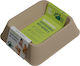 Eco Eco Pet Kunststoff Schalen Futter für Hund & Katze in Beige Farbe 3Stück