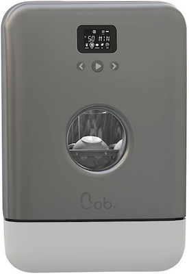 Daan Tech Bob Πλυντήριο Πιάτων Πάγκου με Wi-Fi για 3 Σερβίτσια Π34xY49εκ. White-Silver