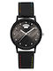 Juicy Couture Women's Watch with Black Leather Strap