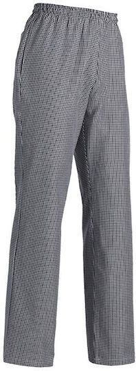 Tips Kochhose Gestreift Gray mit Gummizug in der Taille