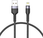 Tech-Protect Ultraboost Geflochten USB-A zu Lightning Kabel Schwarz 0.25m