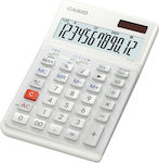 Casio Calculator 12 Digits in White Color