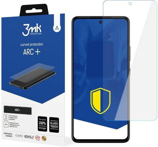 3MK ARC+ Screen Protector (Moto G72)