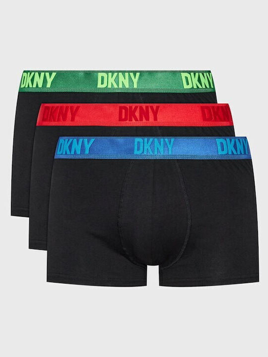 DKNY Ανδρικά Μποξεράκια Green/Blue/Red 3Pack