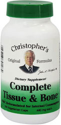 Dr. Christopher Complete Tissue & Bone 440мг Суплемент за Здравето на Костите 100 вегетариански капсули