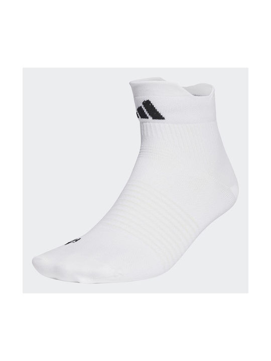 Adidas Performance Designed Αθλητικές Κάλτσες Λευκές 1 Ζεύγος