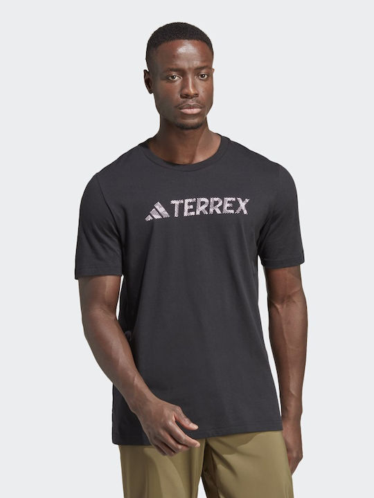 Adidas Terrex Classic T-shirt Bărbătesc cu Mânecă Scurtă Negru