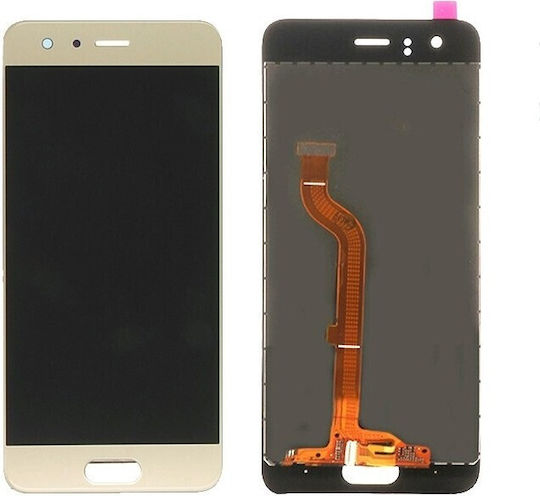 Οθόνη LCD mit Touchscreen für Ehre 9 (Gold)