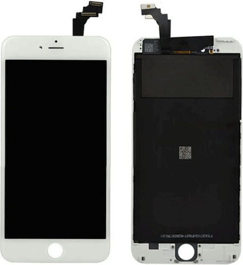 Οθόνη ZY Premium LCD με Μηχανισμό Αφής για iPhone 6 Plus (Λευκό)