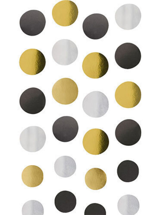 Balloon Golden Wishes Christmas Garland Gold 130cm 1pc