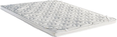 Orion Strom Single Bed Latex Mattress Topper E052 Best Extra Latex with Elastic Straps 100x200x6cm