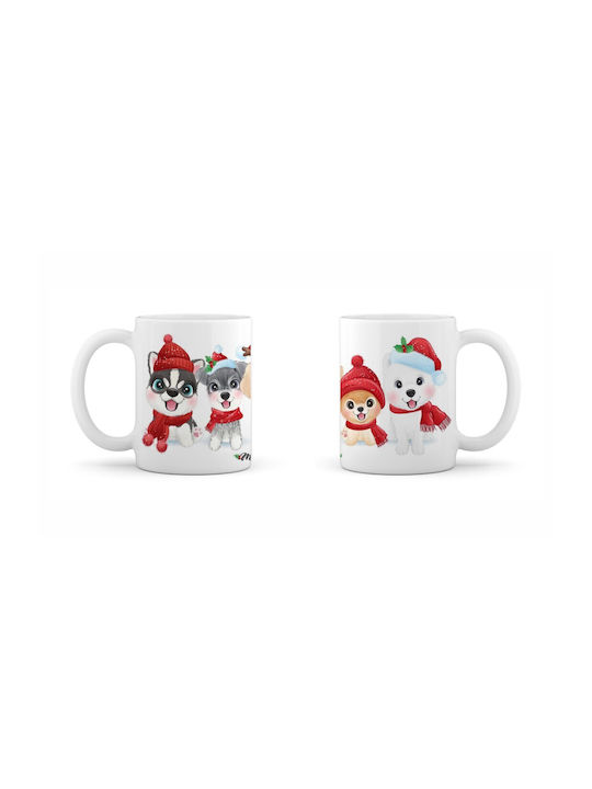 Handmade Christmas Mug, 1 pcs.