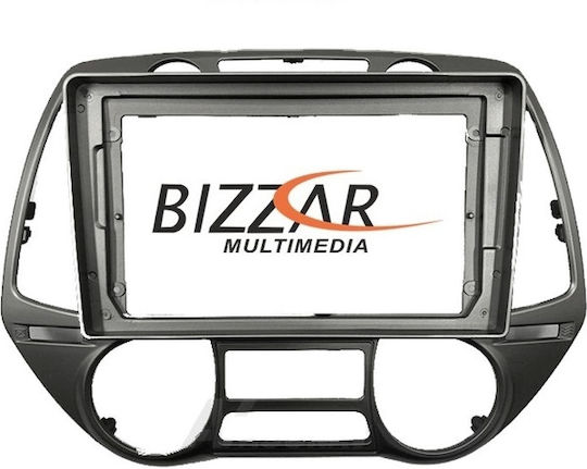Bizzar DIN Fascia Panels 2 Din 2009 > 2012 Compatible with Screen 9" for Hyundai i20 2009-2012