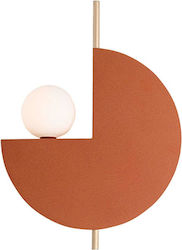 Zambelis Lights Φωτιστικό Τοίχου Πορτοκαλί 26x26x8εκ. Zambelis Lights Φωτιστικό Τοίχου Πορτοκαλί 26x26x8εκ.
