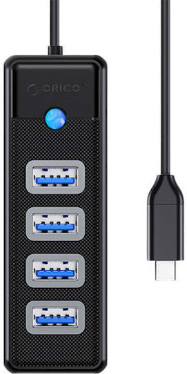 Orico Hub 4 Porturi USB 3.0 cu Conectare USB-C