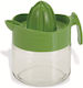 Excellent Houseware Storcător de fructe clasic Var / Lămâie / Portocaliu cu Tip de container din Plastic