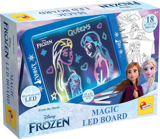 Lisciani Giochi Magic Frozen Beidseitige Beschriftungstafel