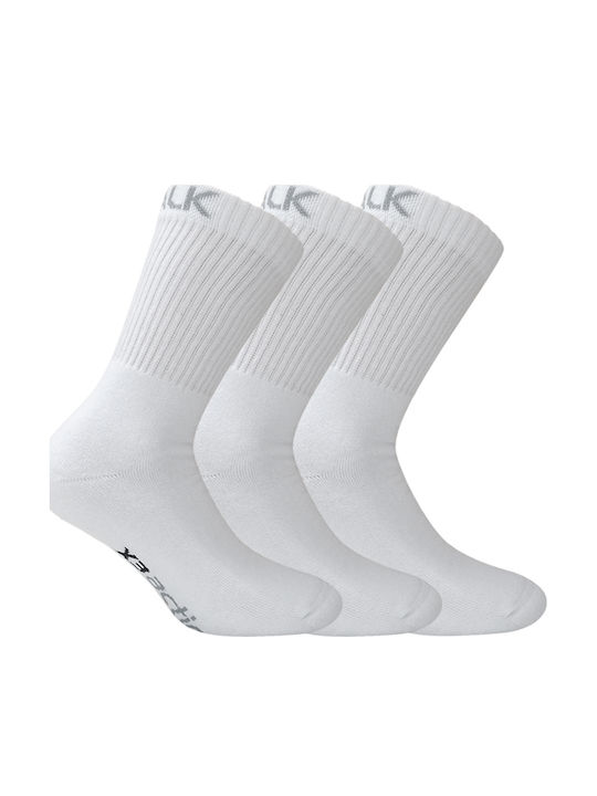 Walk Γυναικείες Κάλτσες Λευκές 3 Pack