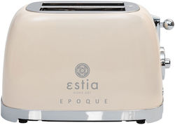 Estia Epoque 2 Toaster 2 Slots 815W Beige