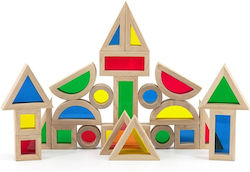 Viga Toys Cuburi de Construit Pentru 1,5+ Ani 24 Bucăți