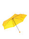 Moschino Supermini Regenschirm Kompakt Gelb