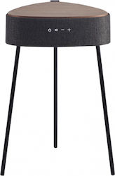 Fontastic Mesu Bluetooth Speaker 12W with Battery Duration up to 6 hours Black/Walnut