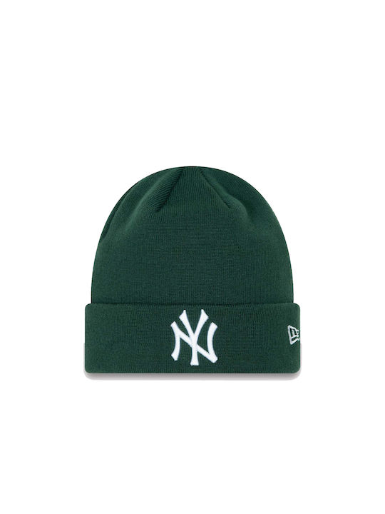 New Era New York Yankees League Beanie Γυναικείος Σκούφος Πλεκτός σε Πράσινο χρώμα