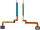 Flex Cable with Fingerprint in Blue colour for Redmi Note 10 5G