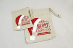 Christmas Pouch Santa Claus with string 25x30 cm 1pcs.