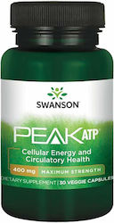 Swanson Peak ATP Maximum Strength 400mg 30 κάψουλες Swanson Peak ATP Maximum Strength 400mg 30 κάψουλες