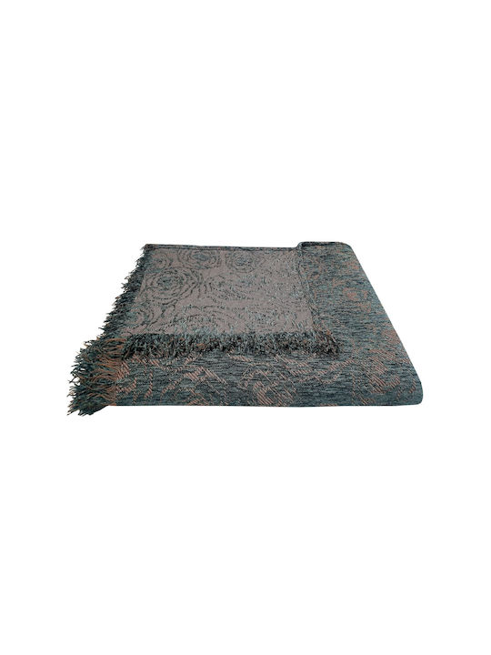 Le Blanc Three-Seater Sofa Throw Chenille 180x2...