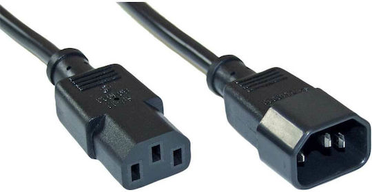 InLine IEC C14 - IEC C13 Cablu 5m Negru (D-35394)