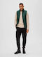 Sleeveless Jacket Green
