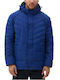 S.Oliver Men's Winter Puffer Jacket Ocean Blue