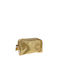 Damen Necessaire in Gold Farbe 24.5cm