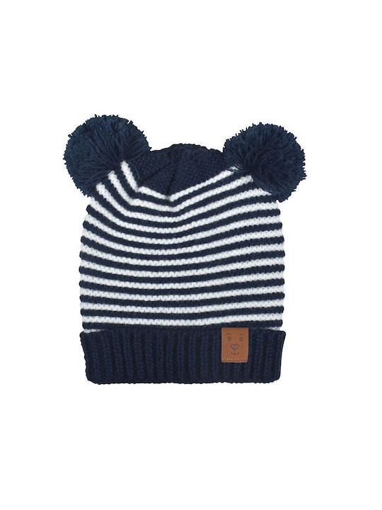 Stamion Kids Beanie Knitted Blue
