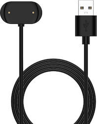 USB Кабел Зарядно за Amazfit T-Rex 2 Черен