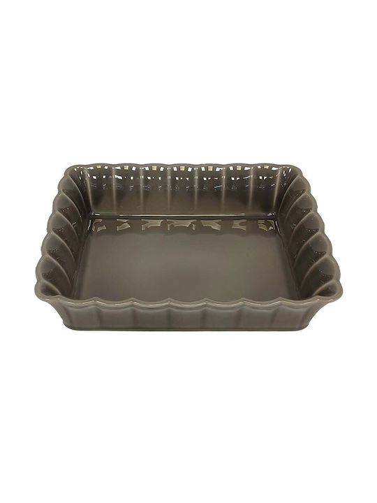 Marva Betty Ορθογώνιο Πυρίμαχο Σκεύος Κεραμικό 30x22x6.7cm
