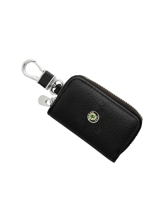 Key Holder Leather Skoda