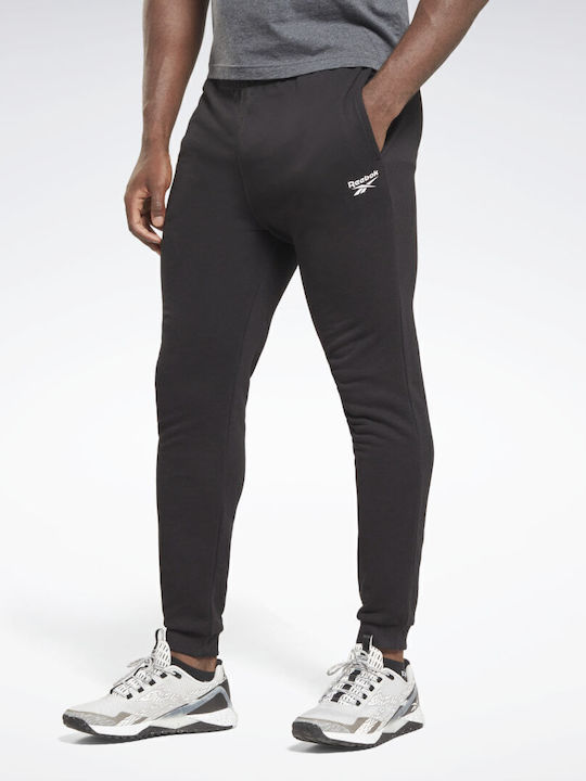 Reebok Identity Pantaloni de trening cu Elastic Negru HS7376