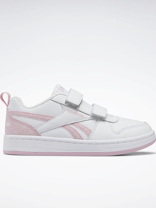 Reebok Παιδικά Sneakers Royal Prime 2 με Σκρατς για Κορίτσι Cloud White / Pixel Pink