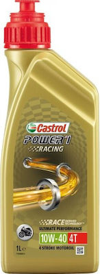 Castrol Power 1 Racing Motorcycle Oil for Four-Stroke Engines 10W-40 1lt