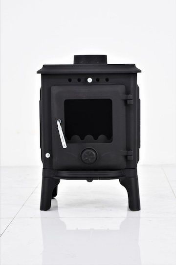 CHytiria Misailidi York-034 Fontă Soba pe lemne 4.5kW Negru