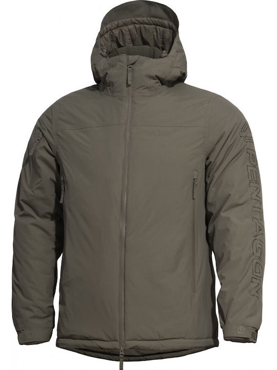 Pentagon Hoplite Escape Hunting Jacket Fleece Khaki