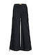 Jack & Jones Women's Cotton Cargo Trousers in Regular Fit Black