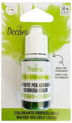 Decora Liquid Food Colouring Υδατοδιαλυτό Ανοιχτό Πράσινο 1pcs 20gr